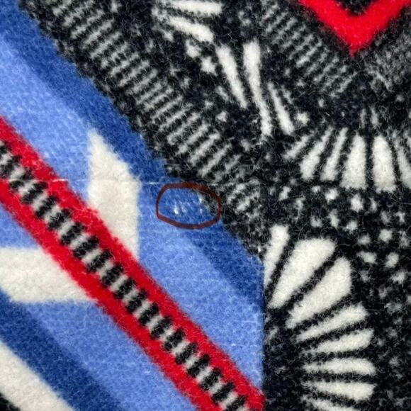 FARM RIO Aztec Print Puff Sleeve Dress Sz Small - Picture 10 of 10